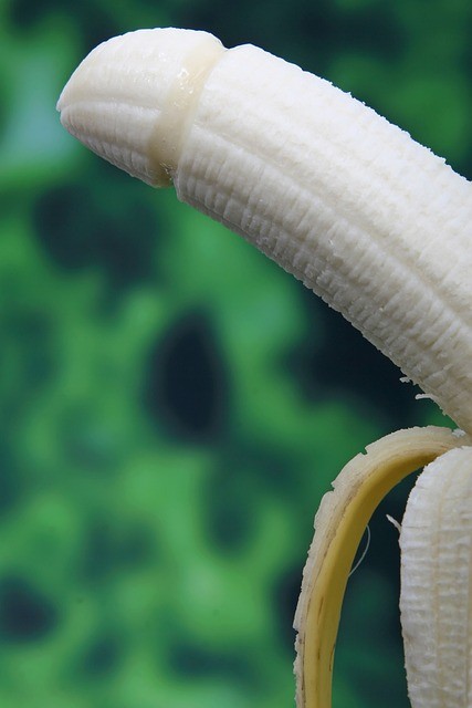 банан похожий на член